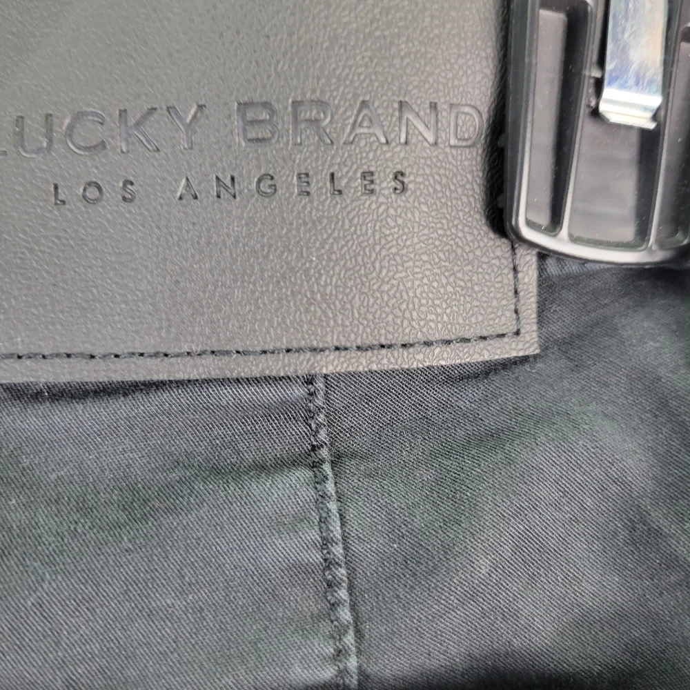 Lucky Brand Womens Black Cotton Pants Size 6/28 - Picture 9 of 12